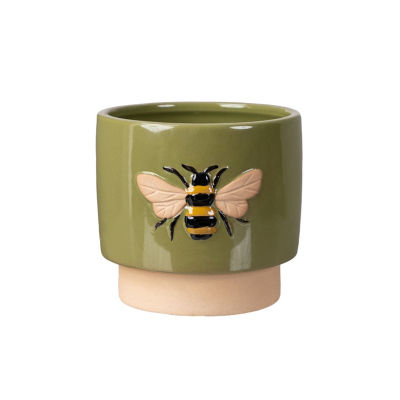 George Home Embossed Bee Plant Pot