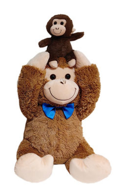 George Father's Day Large Monkey Plush