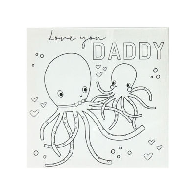 George Father's Day Daddy Canvas