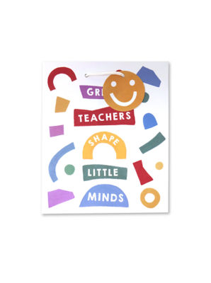 George Thank You Teacher Medium Gift Bag