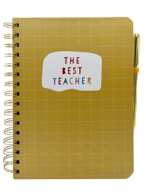 George Thank You Teacher Notebook and Pen