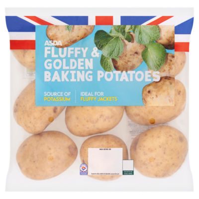 ASDA Fluffy & Golden Baking Potatoes 2kg