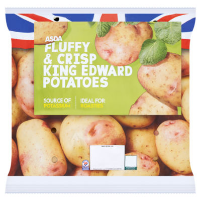 ASDA Fluffy & Crisp King Edward Potatoes 2kg