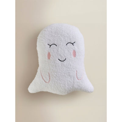 George Home Halloween White Ghost Cushion