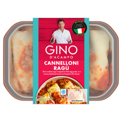 Gino D'Acampo Cannelloni Ragù 400g