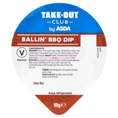 Takeout Club by ASDA Ballin' BBQ Dip 90g