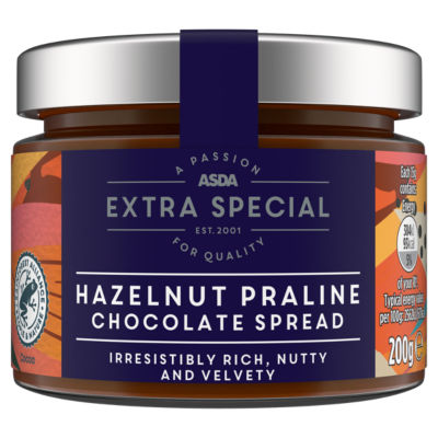 ASDA Extra Special Hazelnut Praline Chocolate Spread 200g