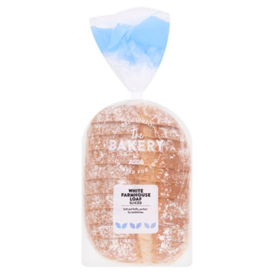 The BAKERY at ASDA White Farmhouse Loaf Sliced 400g