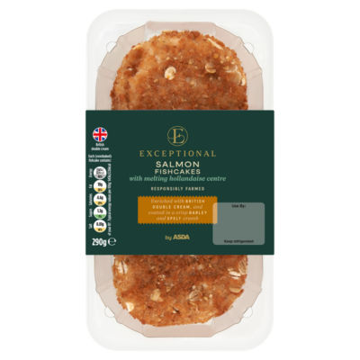 Exceptional by ASDA Salmon Fishcake 290g