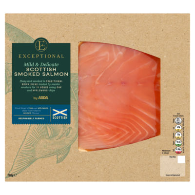 Exceptional by ASDA Scottish Smoked Salmon 100g