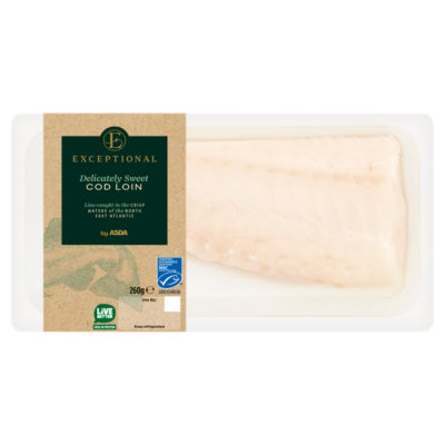 Exceptional by ASDA Cod Loin 260g