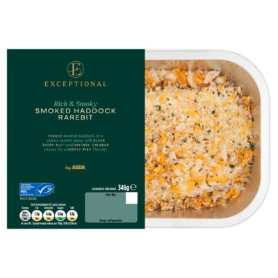 Exceptional by ASDA Smoked Haddock Rarebit 346g