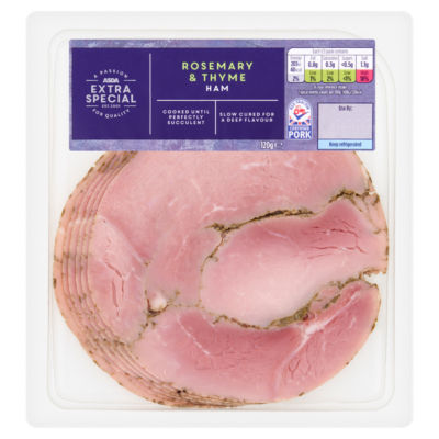 ASDA Extra Special Rosemary & Thyme Ham 120g