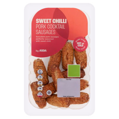 ASDA Sweet Chilli Pork Cocktail Sausages 140g