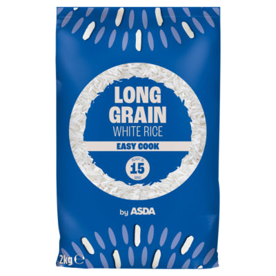 ASDA Long Grain White Rice 2kg