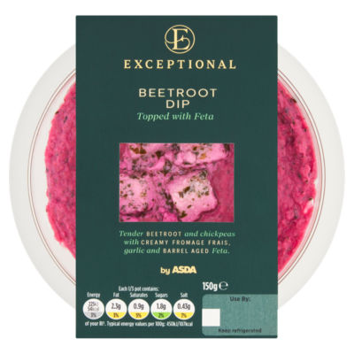 Exceptional by ASDA Beetroot Dip 150g