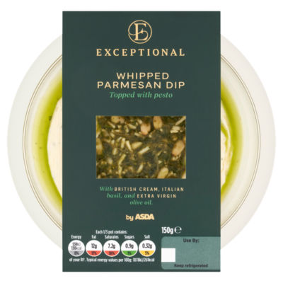 Exceptional by ASDA Whipped Parmesan Dip 150g