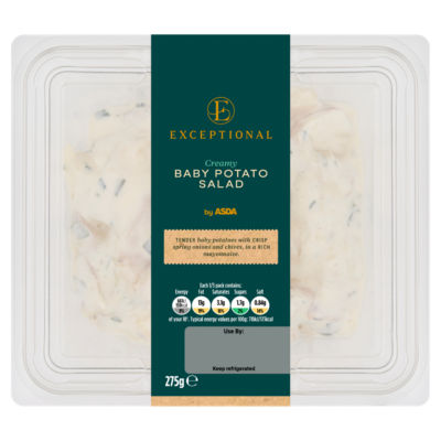 Exceptional by ASDA Creamy Baby Potato Salad 275g