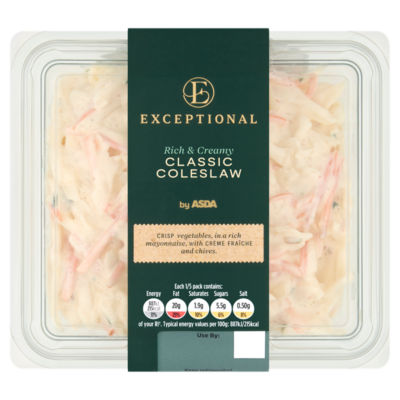 Exceptional by ASDA Classic Coleslaw 500g