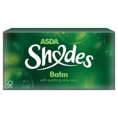 ASDA Shades Balm with Soothing Aloe Vera Tissues