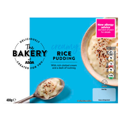 The BAKERY at ASDA Creamy Rice Pudding 400g