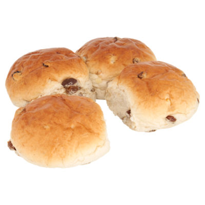 The BAKERY at ASDA 4 Fruited Teacakes