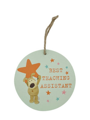 Boofle Thank you Teaching Assistant Hanging Sign