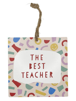 George Thank you Teacher Hanging Sign