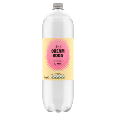 ASDA Diet Cream Soda 2 Litres