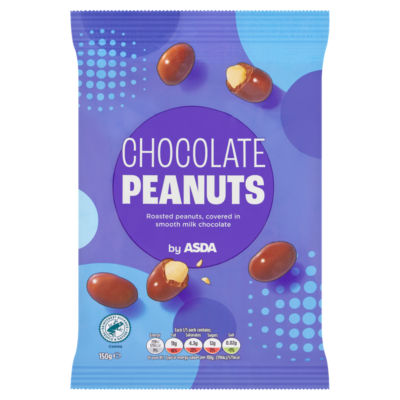 ASDA Chocolate Peanuts 150g