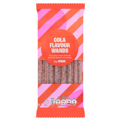 ASDA Cola Flavour Wands 50g