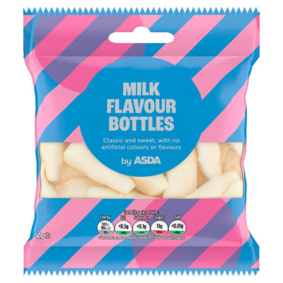 ASDA Milk Flavour Bottles 50g