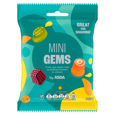 ASDA Mini Gems 160g