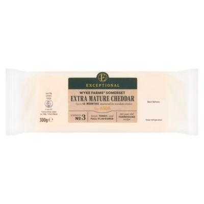 Exceptional by ASDA Extra Mature Cheddar 300g