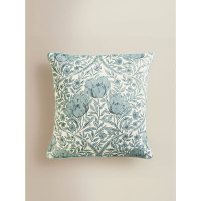 George Home Blue Floral Printed Cushion