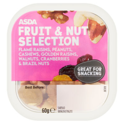 ASDA Fruit & Nut Selection 60g