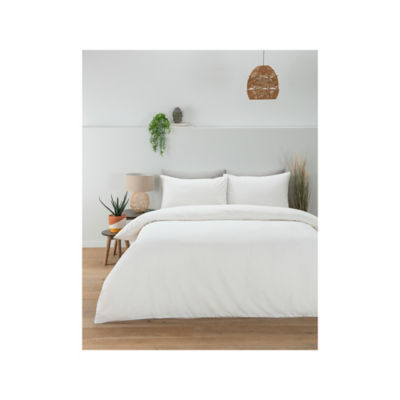 George Home Just Wellness White Cool Touch TENCEL™ Duvet Set - Single