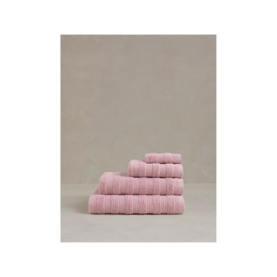 At Home with Stacey Solomon Pink Textured Bath Sheet