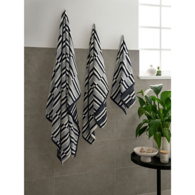 George Home Mingle Stripe Bath Towel