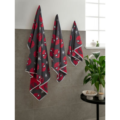 George Home Spider-Man Grey Bath Towel