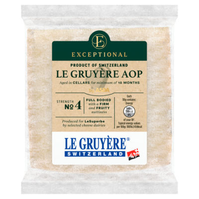 Exceptional by ASDA Le Gruyère AOP 170g