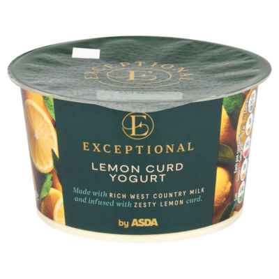 Exceptional by ASDA Lemon Curd Yogurt 150g