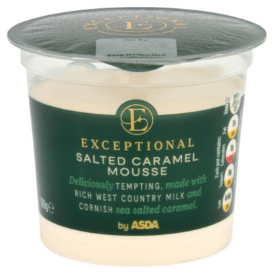 Exceptional by ASDA Salted Caramel Mousse 100g