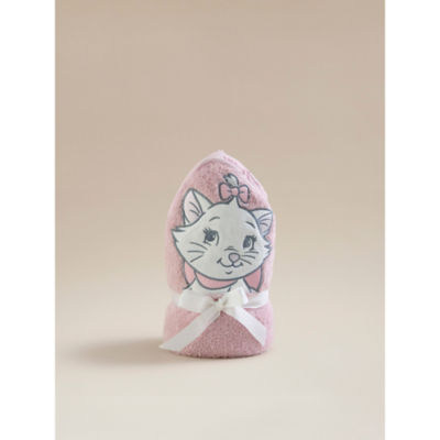 George Home Disney The Aristocats Marie Pink Cotton Hooded Towel