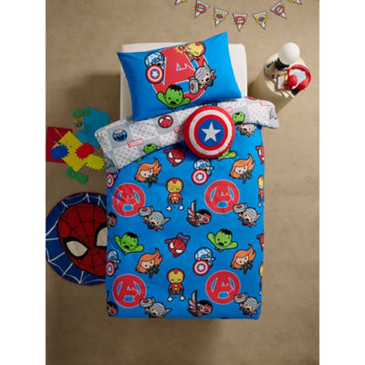 George Home Marvel Avengers Reversible Single Duvet Set