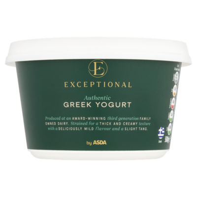 Exceptional by ASDA Authentic Greek Yogurt 500g