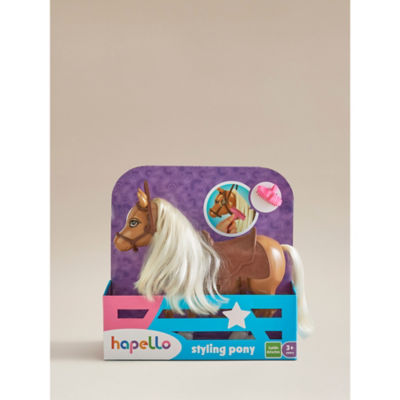 Hapello Hapello Brown Styling Pony