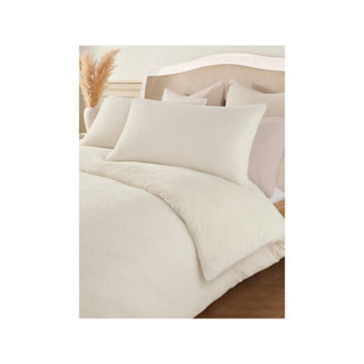 At Home with Stacey Solomon Cream Super-Soft Boucle Duvet Set - Single