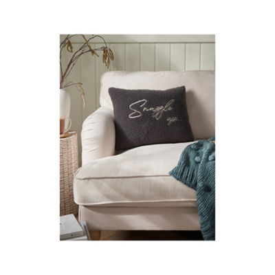 At Home with Stacey Solomon Charcoal Cushion