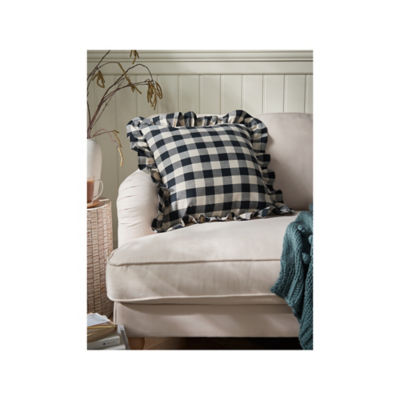 At Home with Stacey Solomon Check Print Cushion